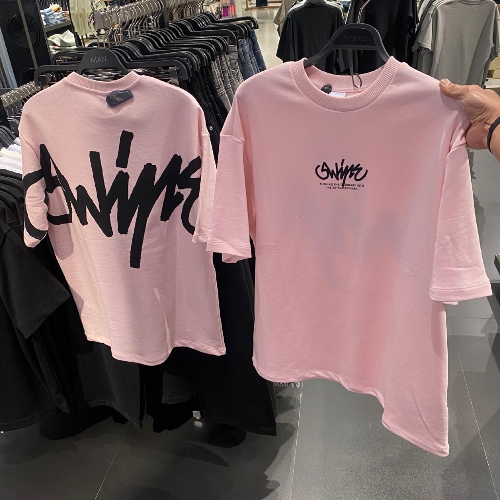 Jastip. Tshirt Oversize Bershka (Man)