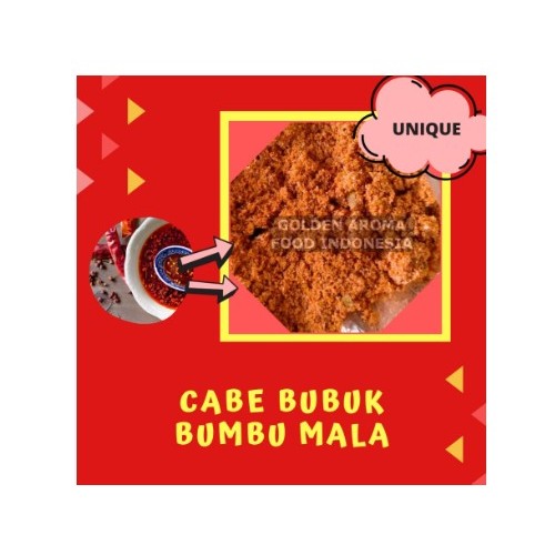 

Cabe Bubuk Bumbu Mala 1 Kg Cabe Mala Haidilao Stir Fry 1Kg