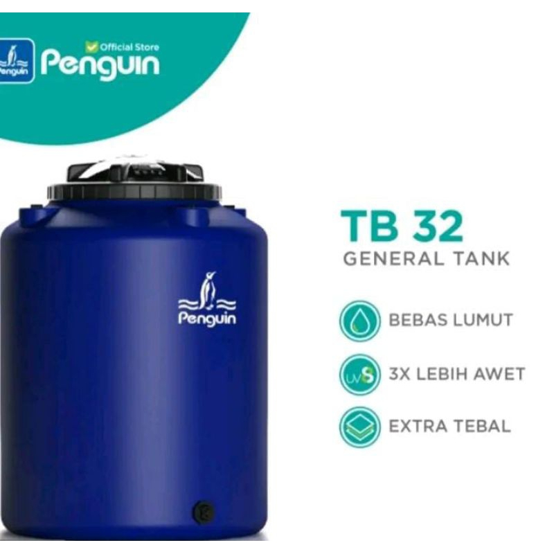 Tangki Air Penguin Tb 32 Kapasitas 300 Liter - Toren Air Penguin 300 L Co