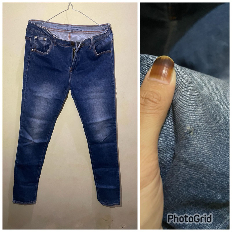 Celana jeans wanita biru