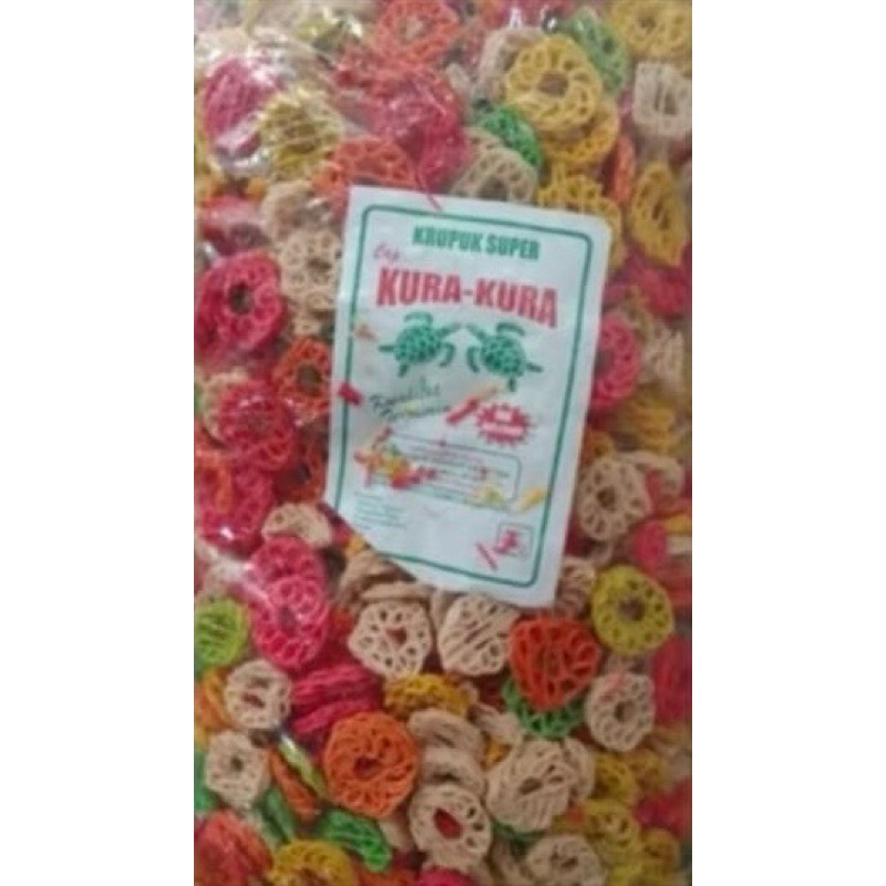 

RB Kerupuk Bunga Mawar Putih / Kuning Viral Seblak Aa Rafael 1 Bal/Ball 5 kg Mentah Kura Kura /