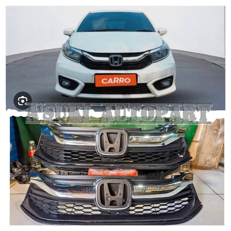 grill bemper depan brio facelift 2019