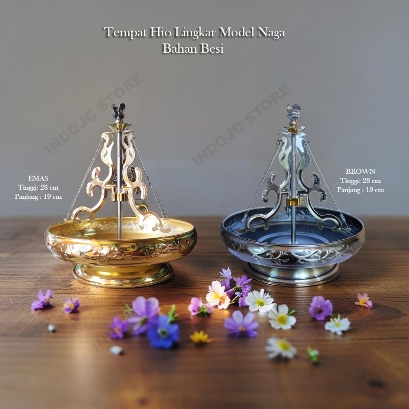 TEMPAT bakar hio lingkar tahio model naga