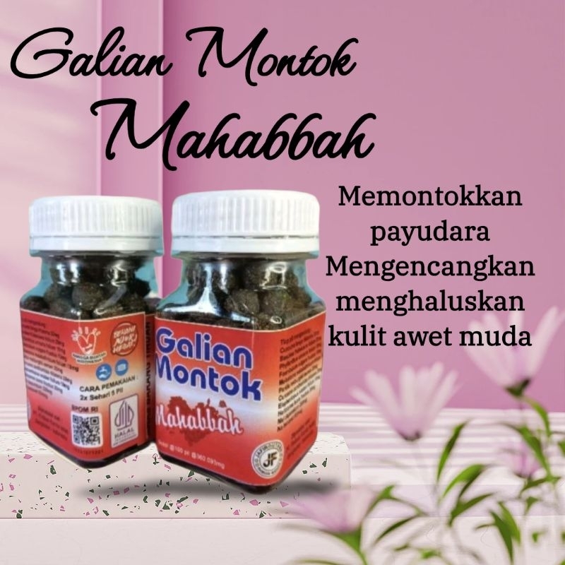MONTOK PAYUDARA GALIAN MONTOK MAHABBAH BPOM sentra jamu madura