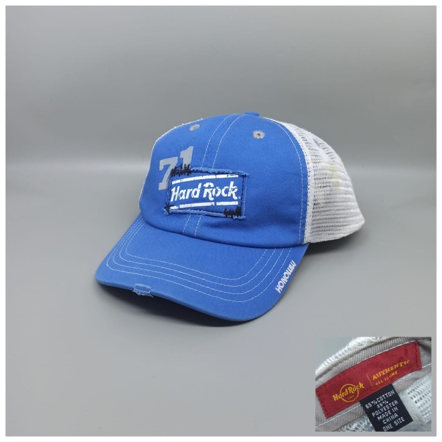 Topi Hard Rock Cafe Cap Trucker Second Preloved Original 162