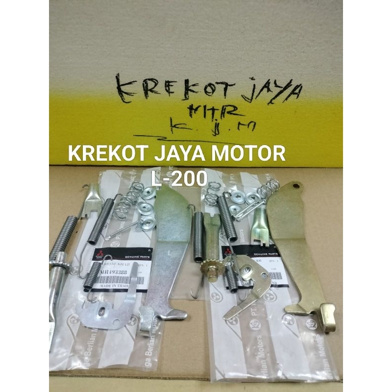 HAND REM KIT / KIT REM TANGAN MITSUBISHI L200 L-200STRADA 1SET KIRI KANAN