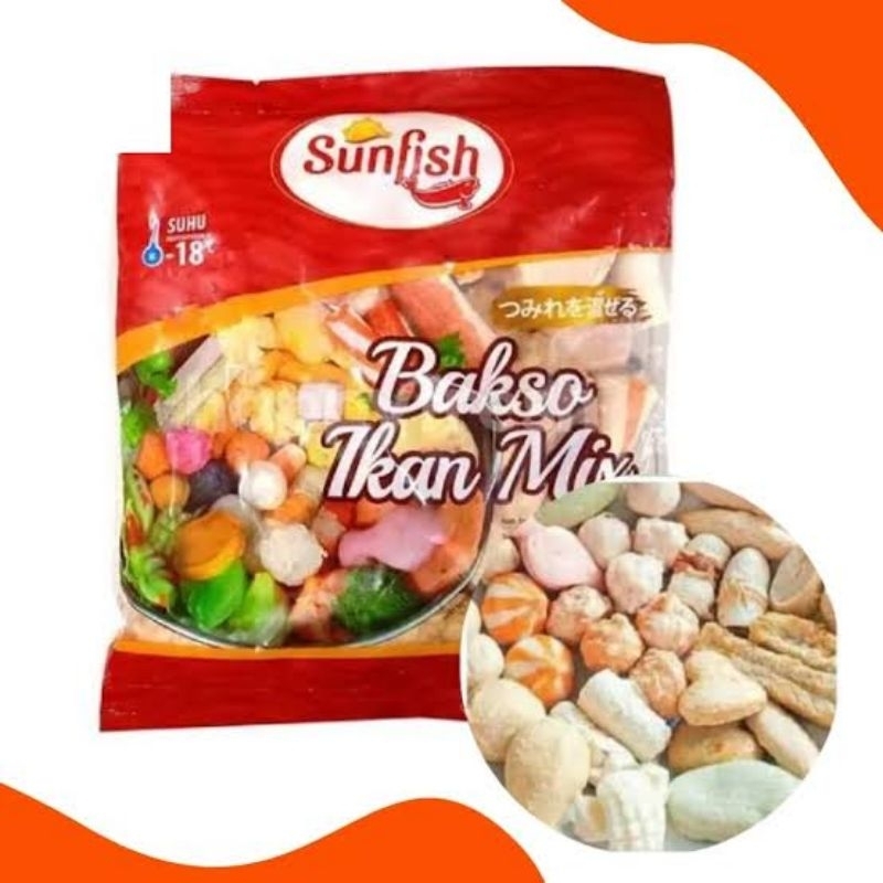 

Sunfish Bakso Ikan Mix 500 gram
