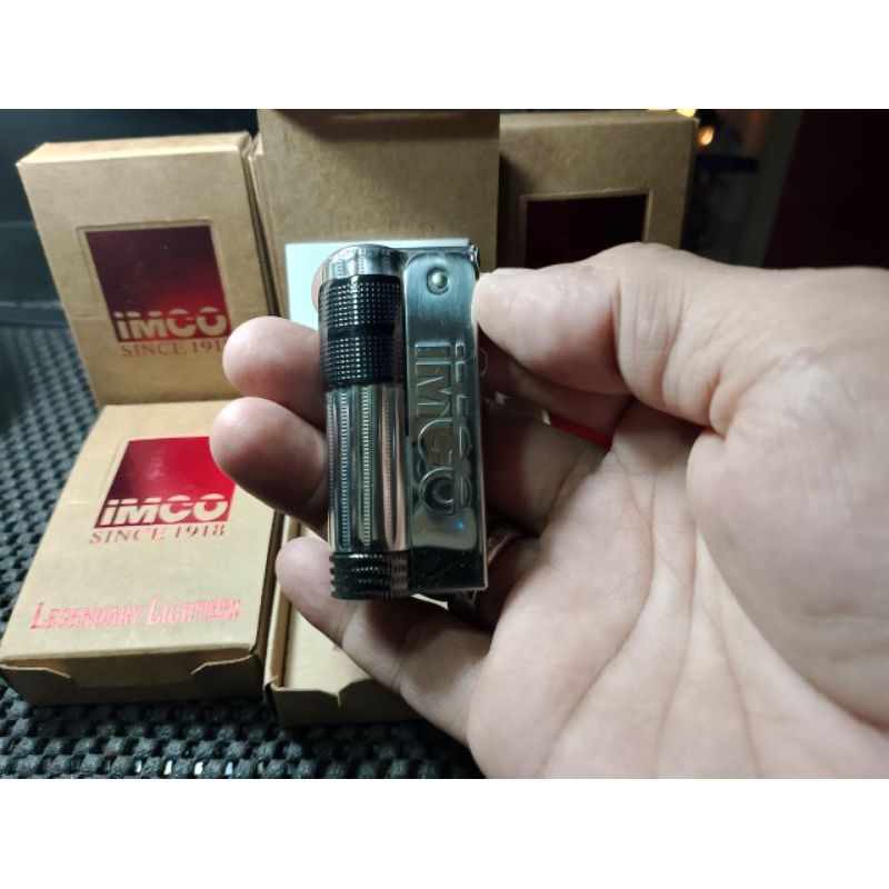 Korek sumbu jadul IMCO original - koleksi,harga termurah, silver black