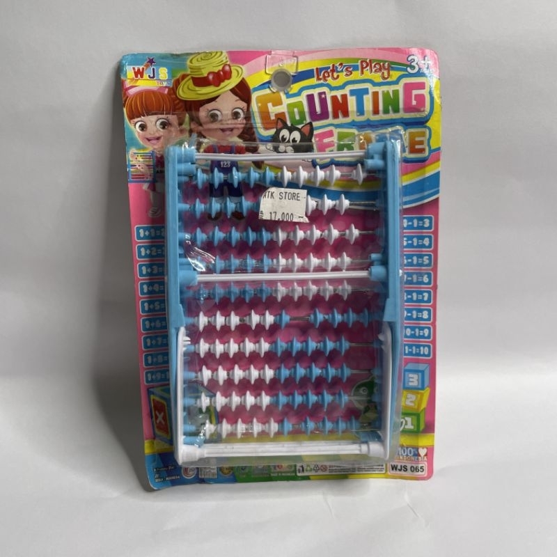 

sempoa alat belajar hitung anak wjs ukuran kecil