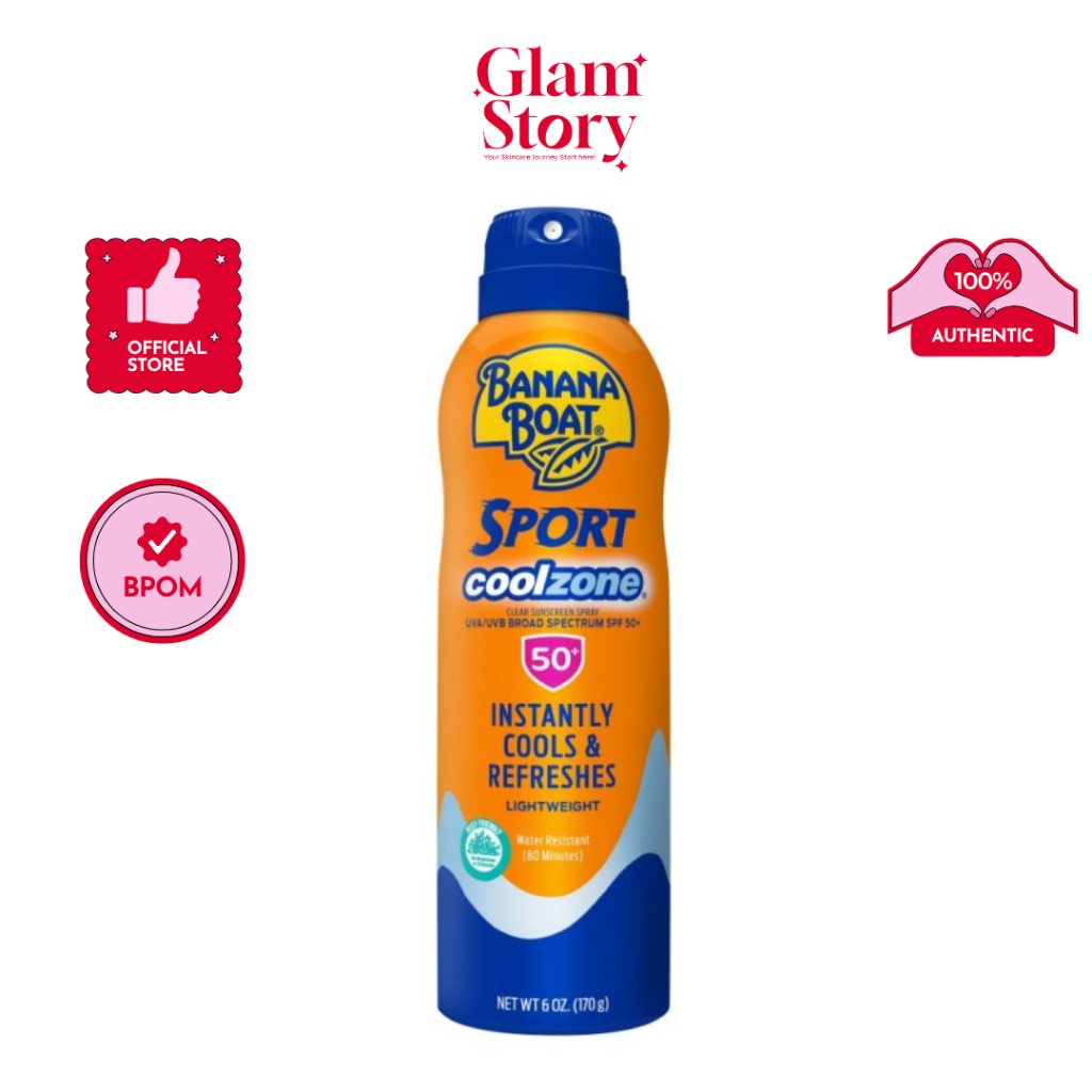 Banana Boat Sunblock Ultramist Sport Coolzone Spray SPF 50+
