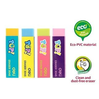 

DELI - PENGHAPUS PENSIL / ERASER COLOUR E3045