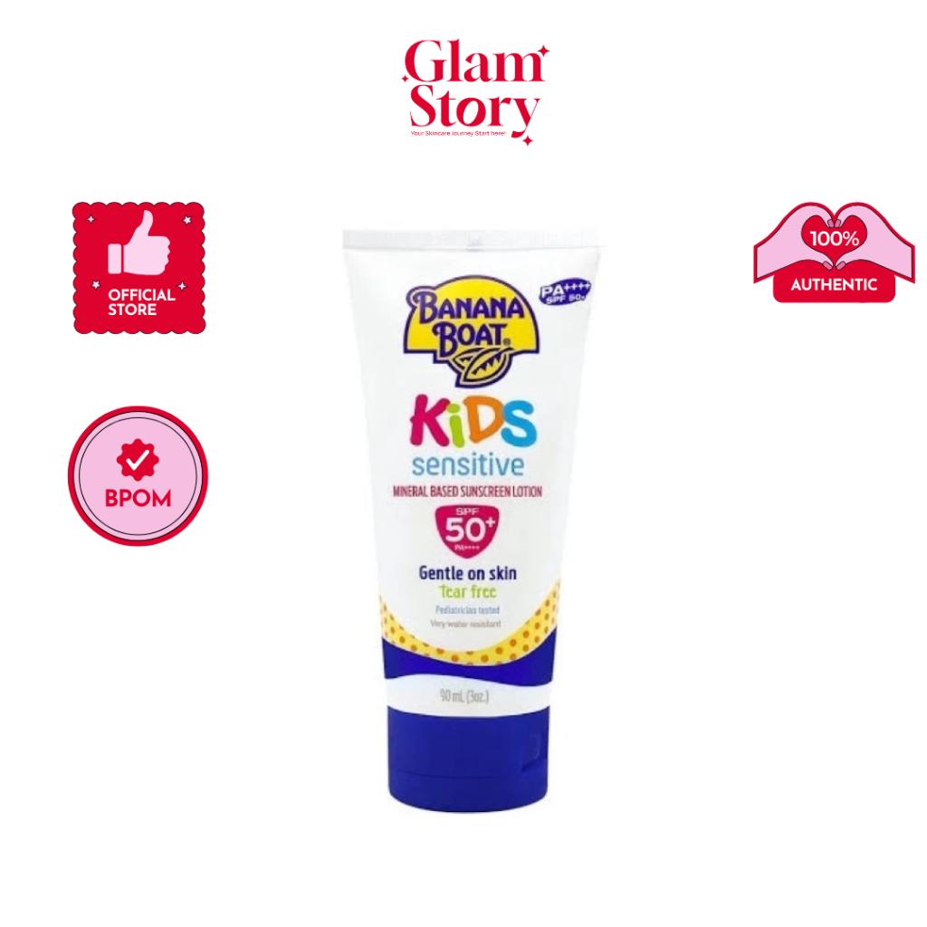 Banana Boat Kids Sensitive Sunscreen Lotion SPF50+ 90ml