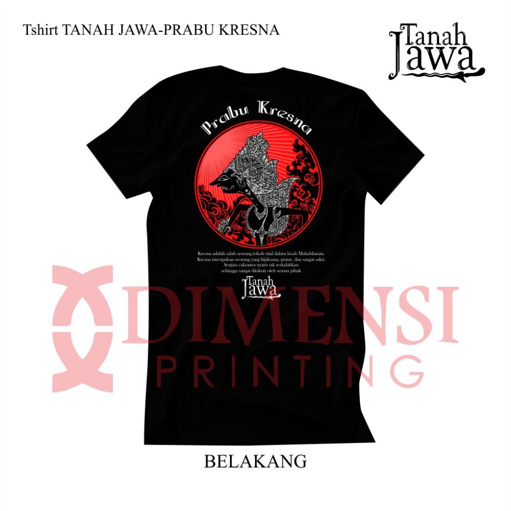 Kaos Tanah Jawa - Prabu Kresna