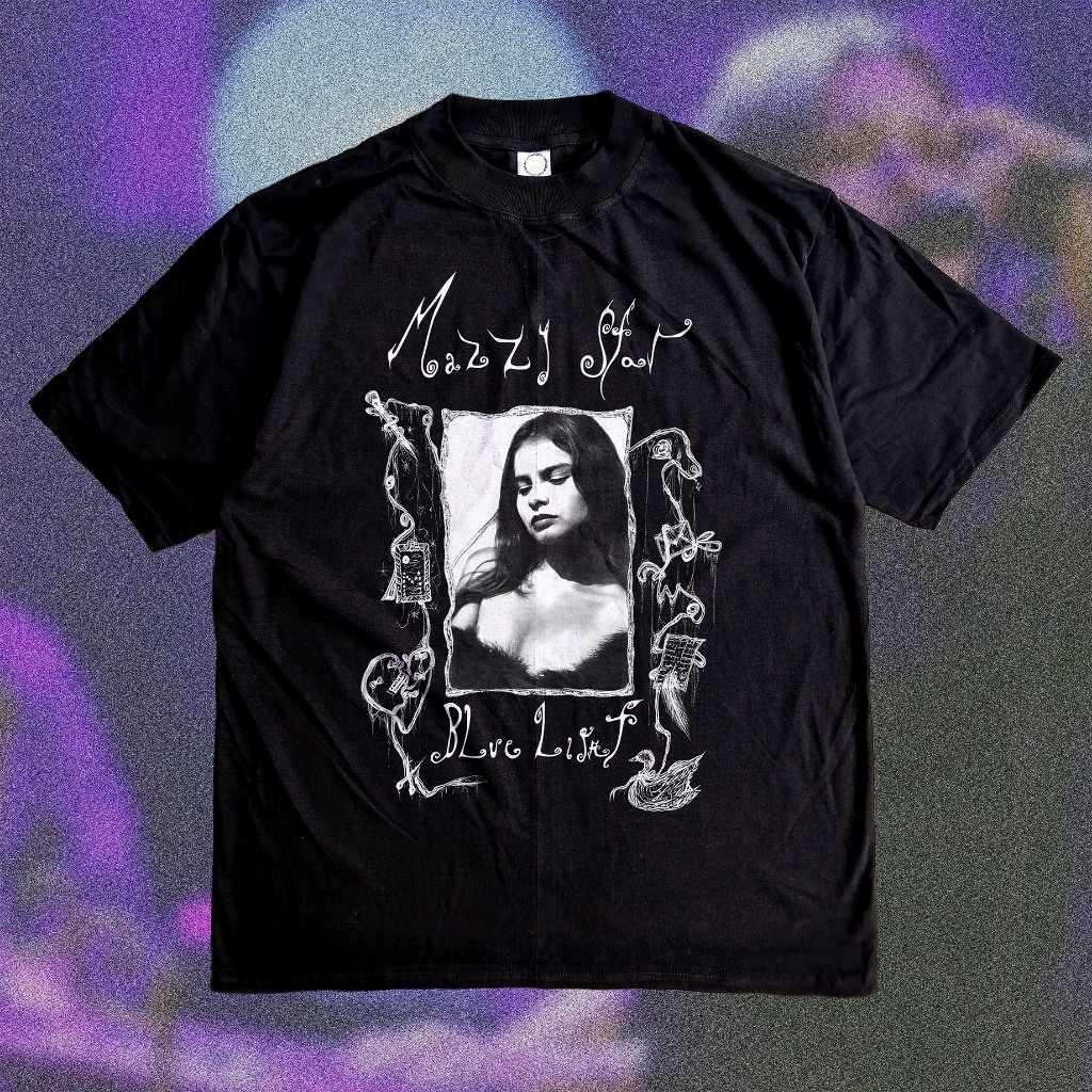 Mazzy Star Heavyweight 16s - Kaos Band Merch Mazzy Star heavy Cotton Combed Bootleg