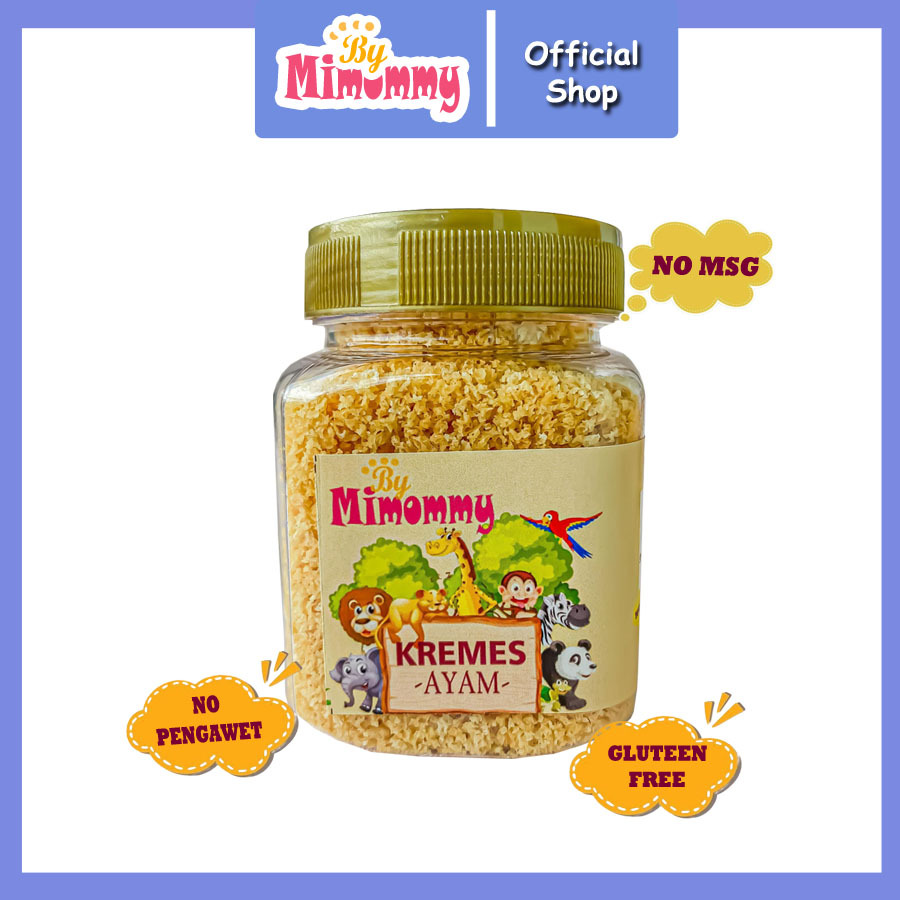 

MiMomi Kremes Sehat Non MSG khusus MPASI / Kremes si Kecil / Kremes Anti GTM / Renyah Sehat Bergizi - KEMASAN AYAM