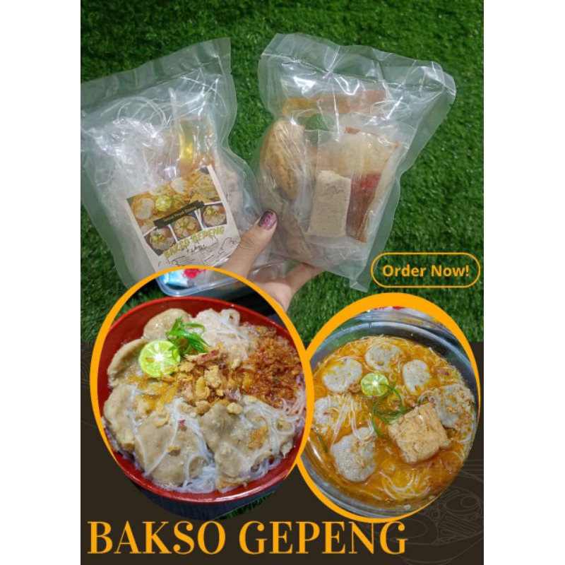 

Bakso gepeng yukning