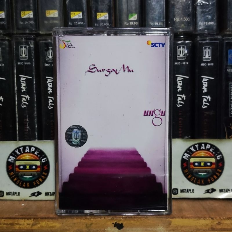 Kaset Pita - Ungu - Surga Mu - Radio Tape - Kaset - Radio - Pemutar Kaset - Retro - Classic - Casset