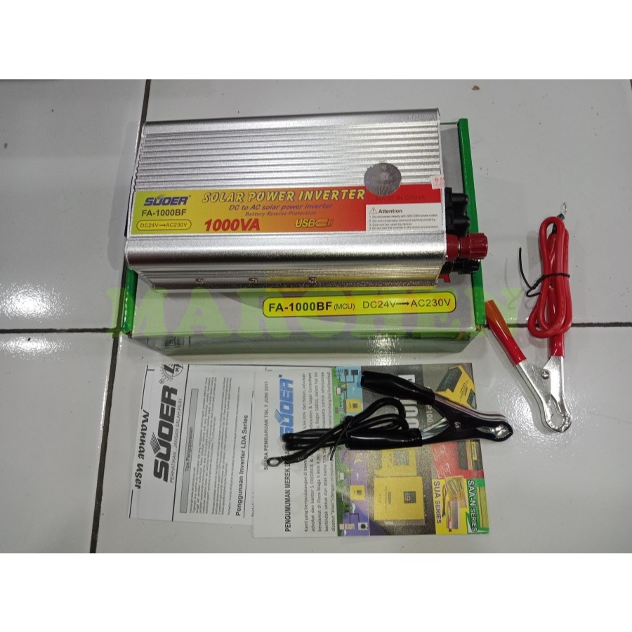 Inverter 24V 1000W FA-1000BF SUOER