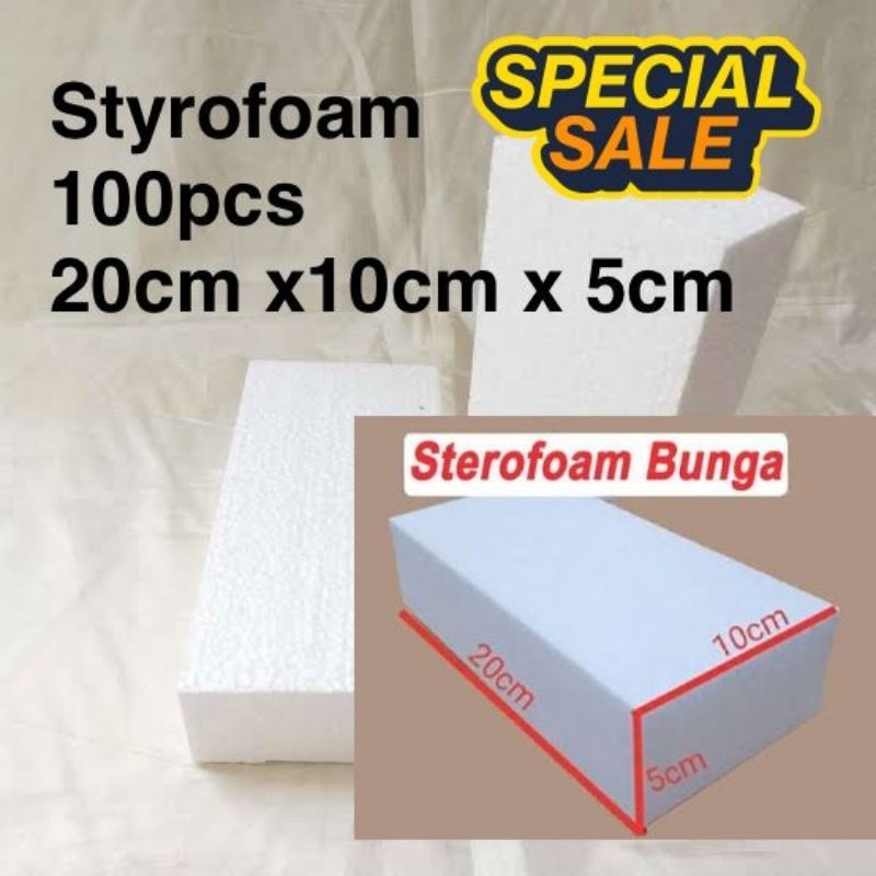 

stok foam buket 100pcs termurah berkualitas