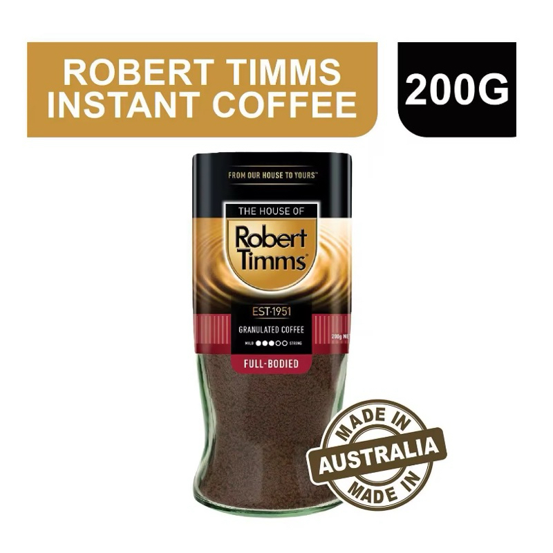 

Robert Timms Premium Full Bodied Granulated Instant Coffee