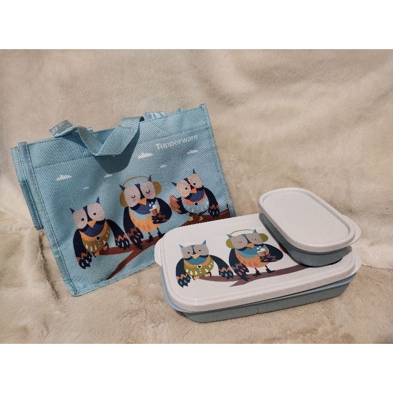 Foodie Buddy Owl Tupperware /tepak makan