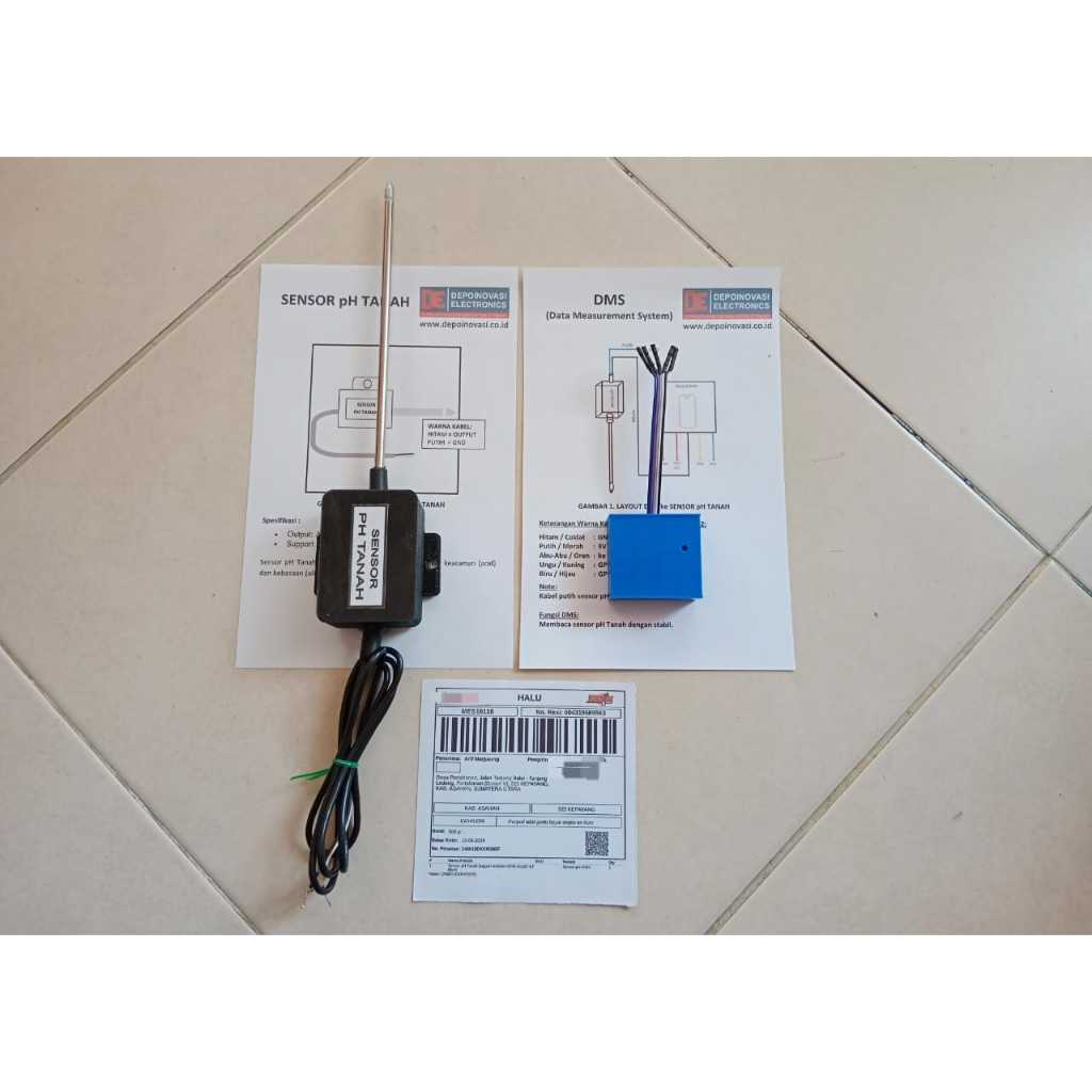 Sensor pH Tanah Support Arduino NodeMCU ESP8266 ESP32 STM32 IoT