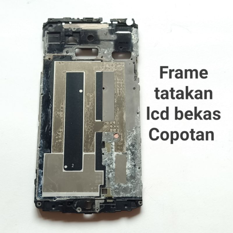 Frame dudukan lcd Samsung Note 4 N910 N910H N910F N910G Bekas Copotan