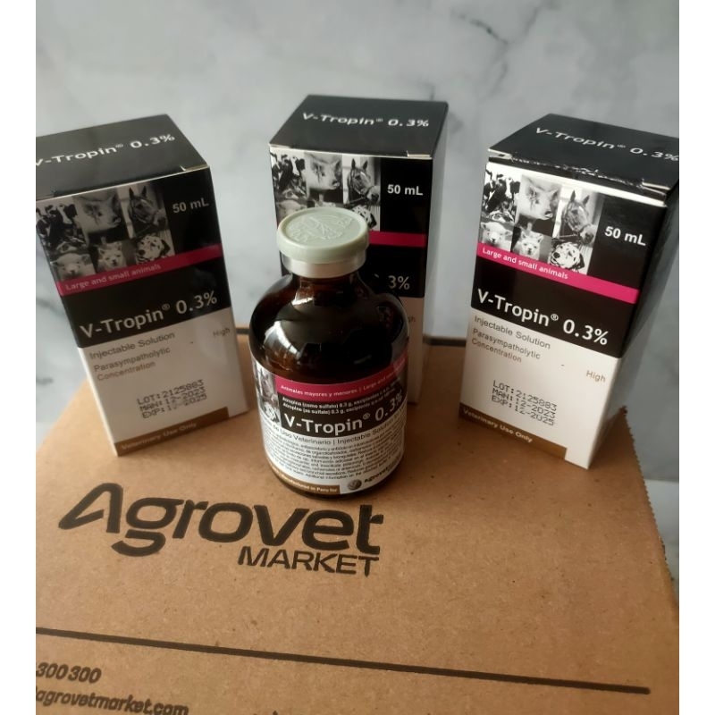 Vtropin V-tropin0.3% 50 ML - EXPIRE DATE 31 DESEMBER 2025