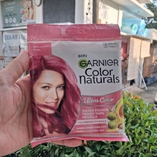 Garnier Pewarna Rambut warna briliant pink