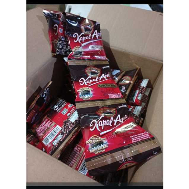 

KOPI Kapal Api Spesial Mix Renteng / Renceng isi 10 Sachet 23 Gram / Kopi Kapal Api Spesial Mix