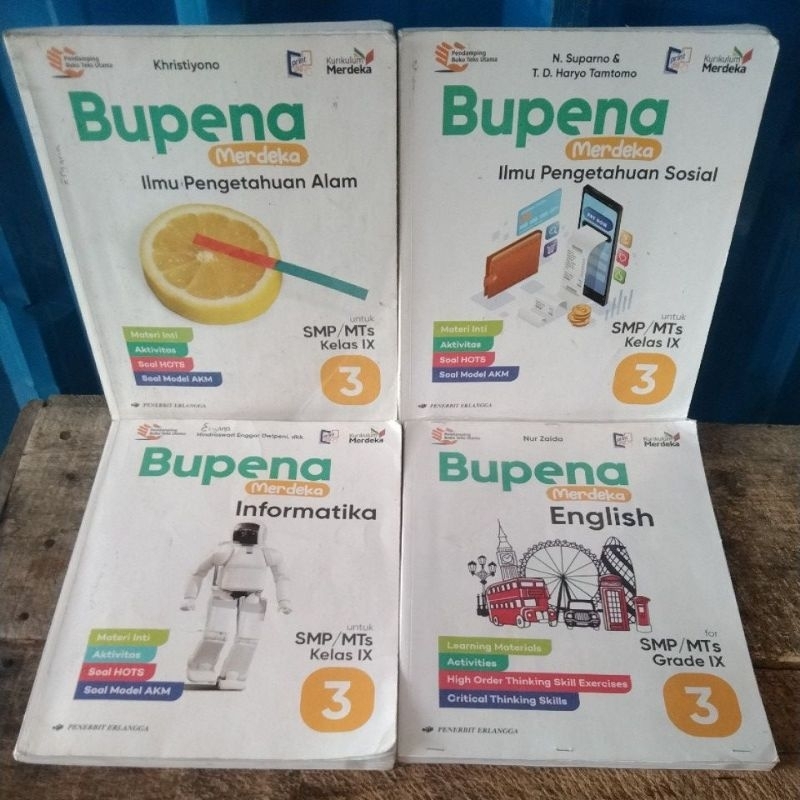 BUKU PAKET BUPENA MERDEKA  SMP KELAS 9