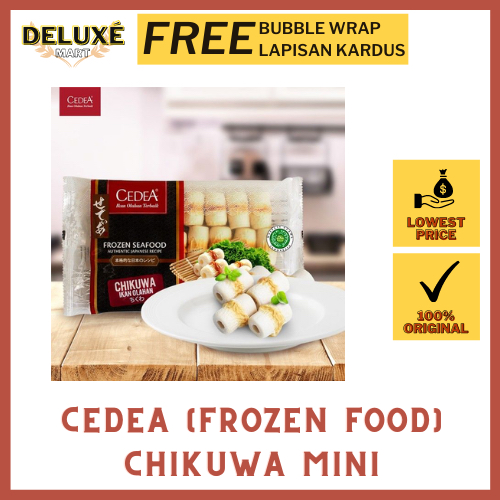 

CEDEA Chikuwa - Frozen Food Varian Chikuwa Beku untuk Hot Pot Steambot Shabu Shabu bisa di Goreng atau Rebus cocok untuk Kuah Sehat Bergizi Enak Murah Berkualitas Praktis Halal