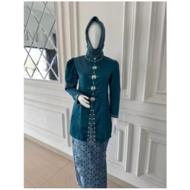 SETELAN KONDANGAN WANITA// ATASAN DAN ROK SONGKET WANITA// BAJU KURUNG MELAYU