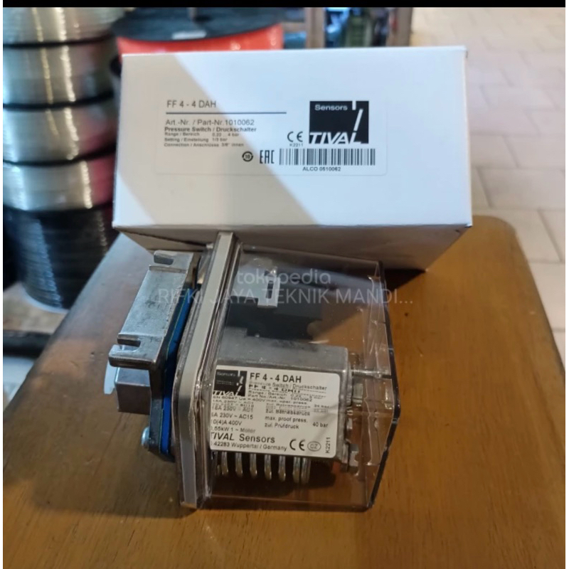 Pressure switch Tival FF 4-4 DAH/ Pressure switch Tival FF 4-4DAH 4bar