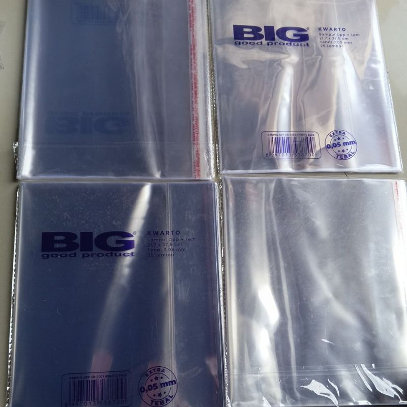 

sampul plastik buku