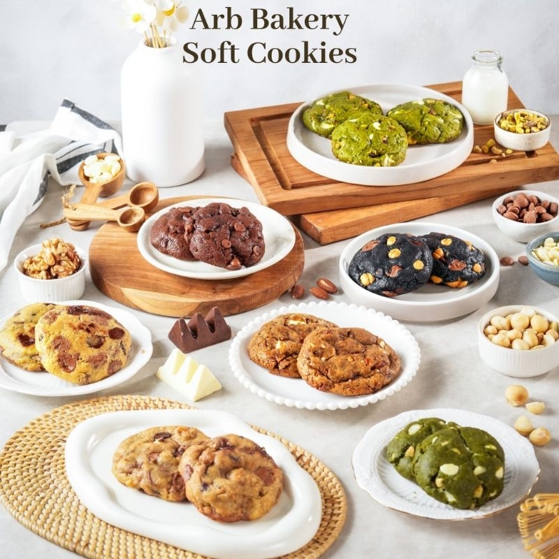 

ARB SOFT COOKIES | Brownies Crispy | Bronis Crispy | Cookies | Arb | Brownis |Florentine Cookies | Chip | Brownies |Almond