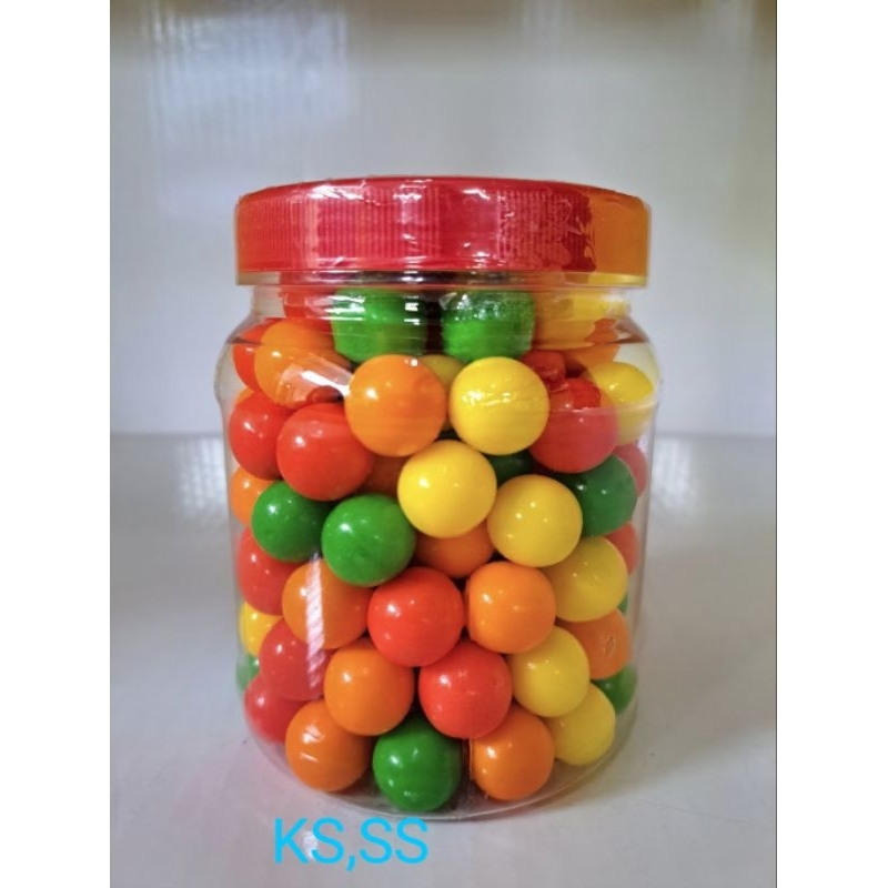 

KS - Permen Karet Babaloon isi 125 butir / Permen Karet Babaloon Toples / Permen Karet Bola Jadul