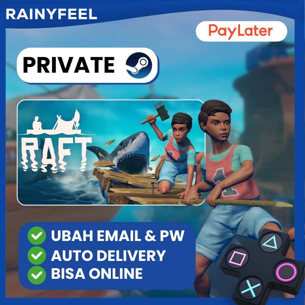 [BONUS STEAM KEY] Raft (Sharing With Euro Truck Simulator 2 & 60 Seconds! Reatomized) / AUTO DELIVER