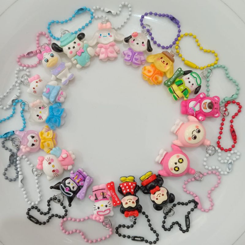 boneka gantungan hp lucu gantungan kunci gantungan tas