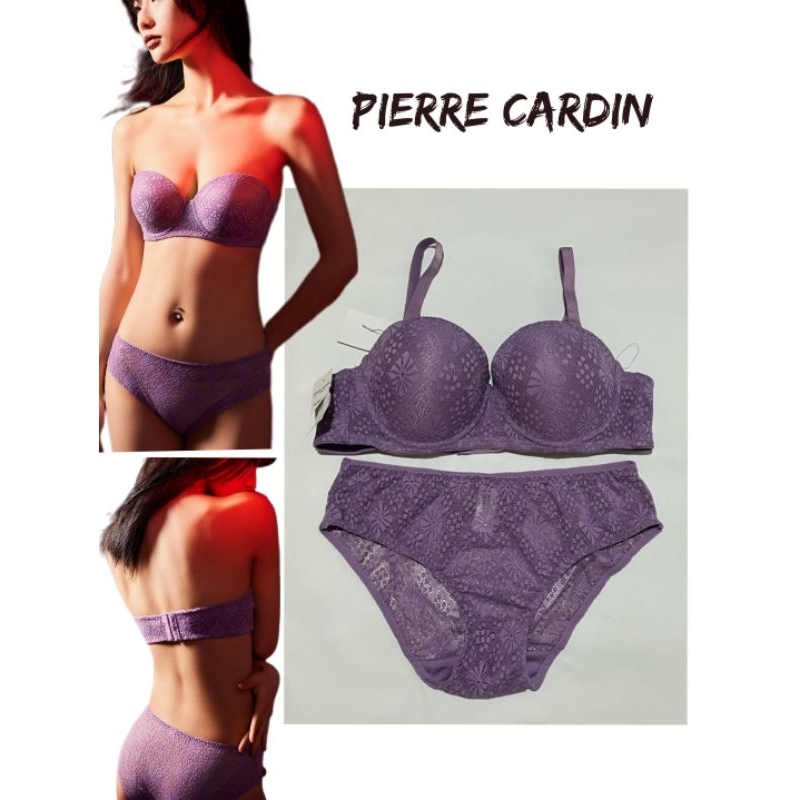 Pierre Cardin Bra Set (Bra & Panty) Half Cup PS3694 size 34B 36B