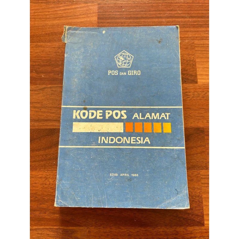 

Buku KODE POS ALAMAT INDONESIA EDISI APRIL 1988