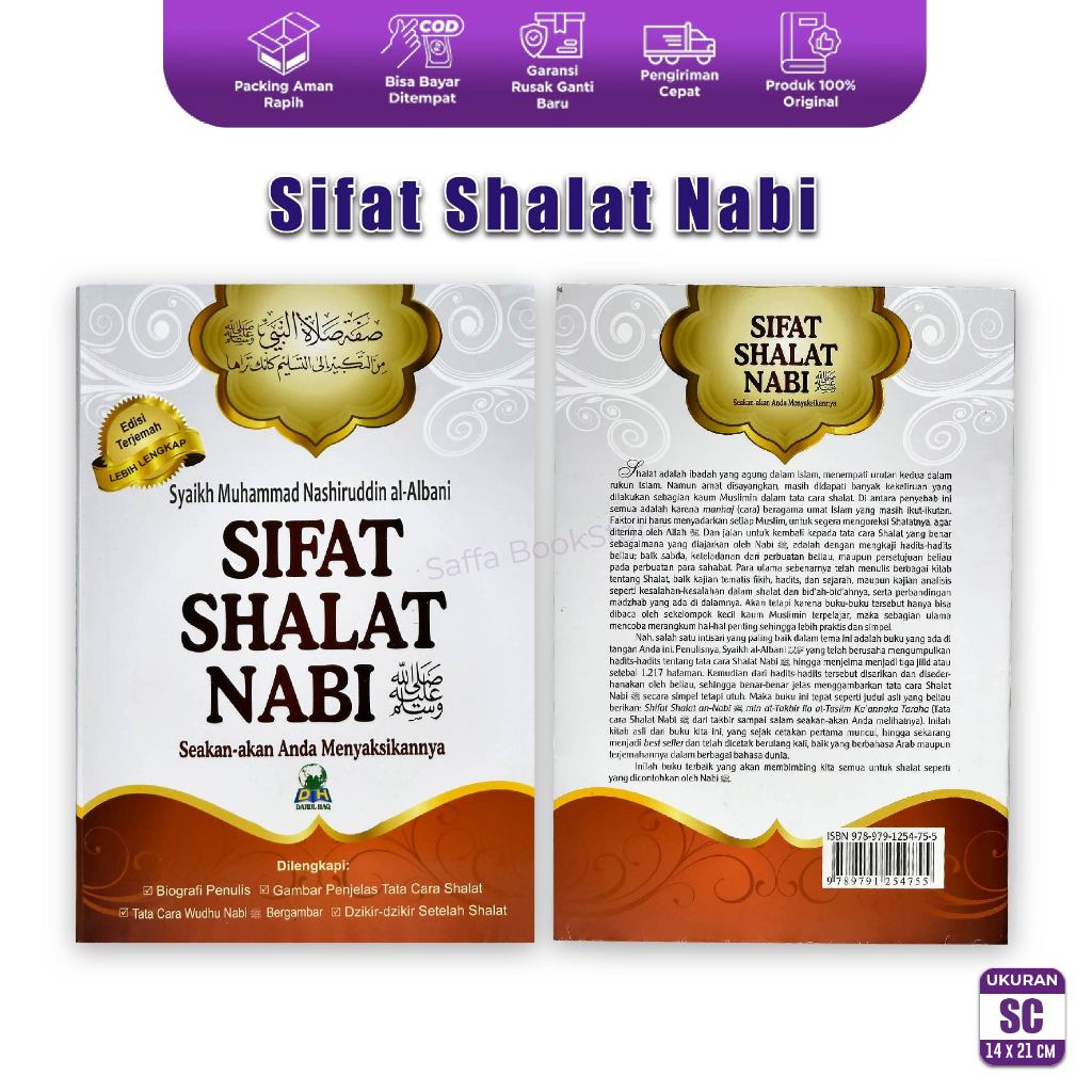 Buku Sifat Shalat Nabi Murah Dan Terlengkap, Buku Islami Remaja, Buku Best Seller Islami