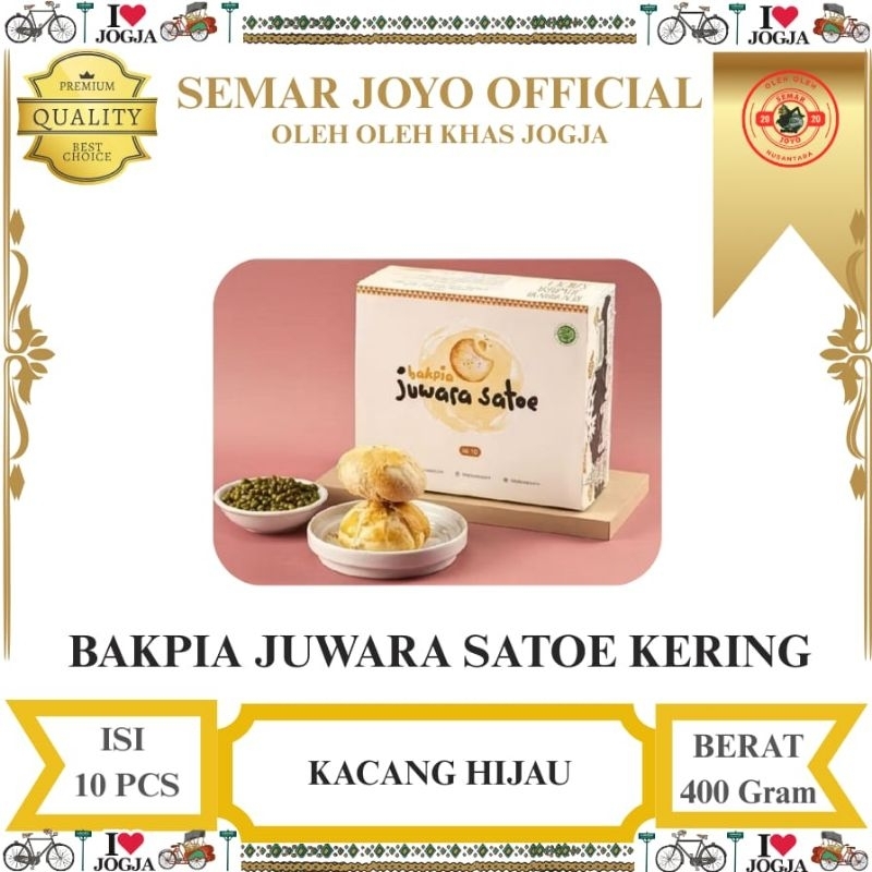 

Bakpia Juwara Satoe Kering