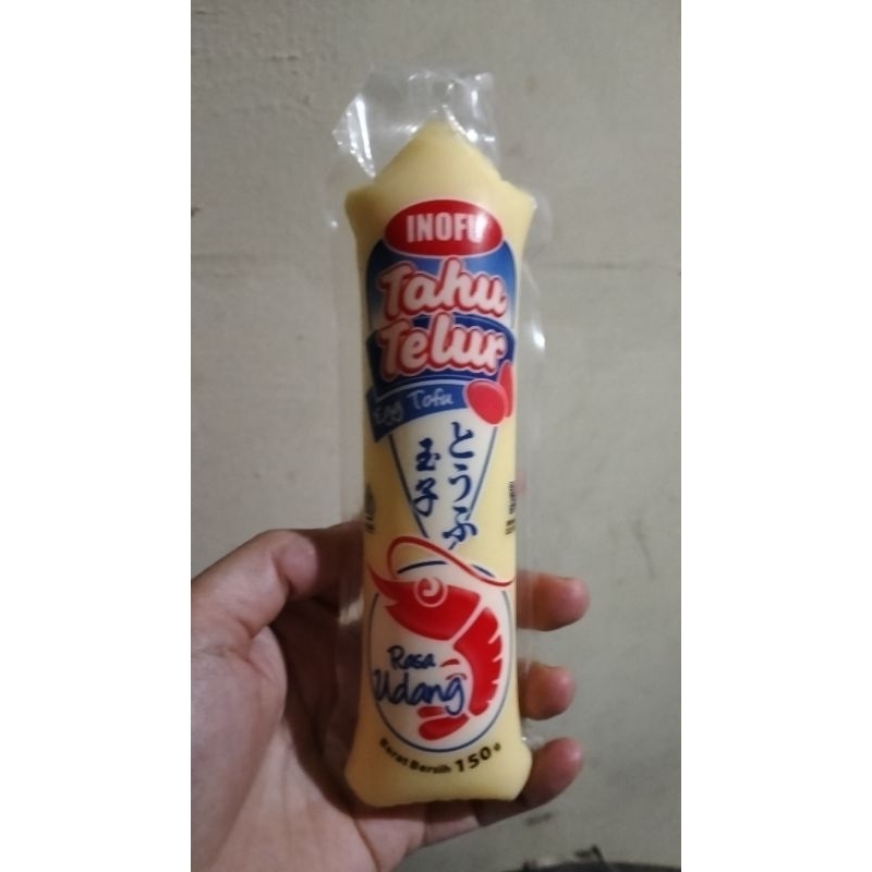 

Tahu tofu telur rasa ayam / rasa udang