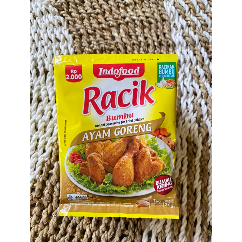 

Bumbu racik ayam goreng ikan goreng nasi goreng