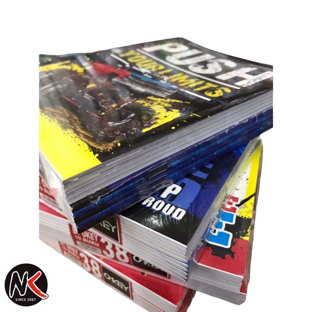 

Buku Tulis OKEY 38 Lembar Isi 10 Buku