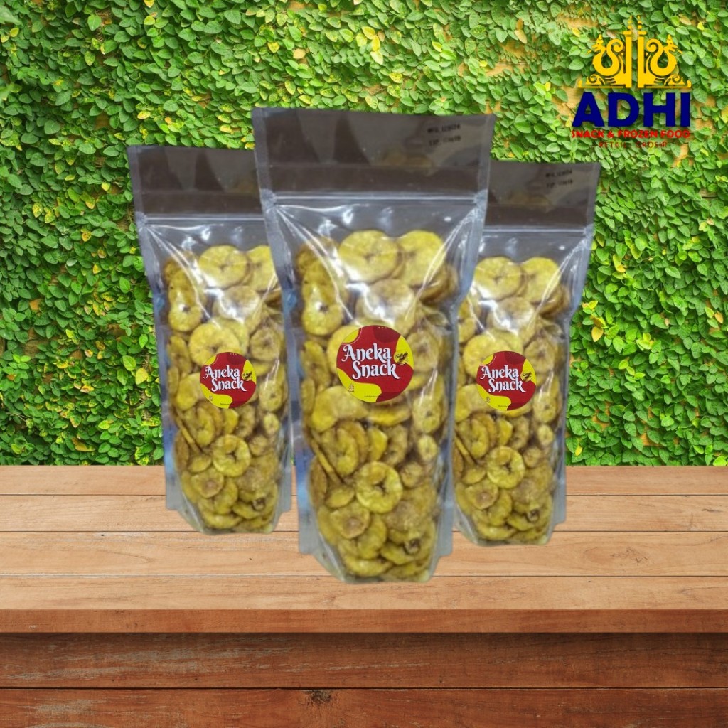 

Aneka Snack Kripik Pisang Koin 200 gr/335gr