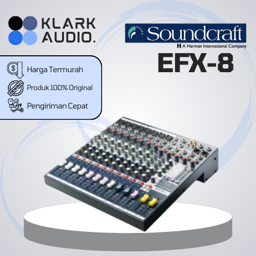 SOUNDCRAFT EFX8 / EFX 8 / EFX-8 MIXER 8 Channel ORIGINAL