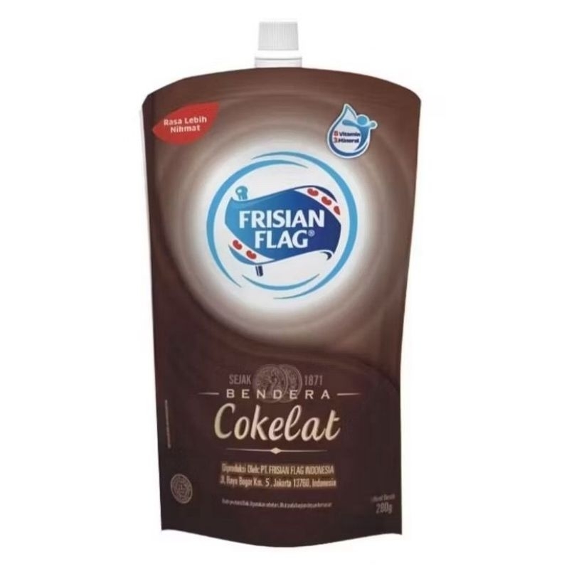

Frisian Flag Susu Kental Manis Cokelat 280 gram Batam