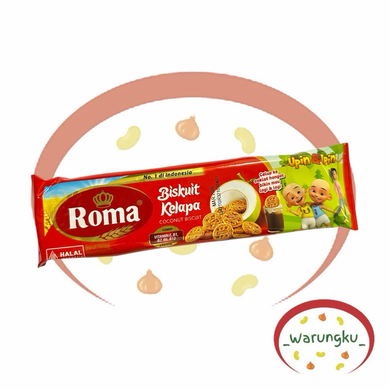 

Roma BISKUIT KELAPA 1 SACHET 36gr